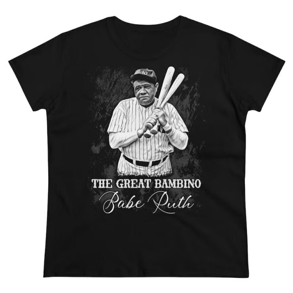New York Yankees Babe Ruth Baseball Fan Graphic Unisex T-Shirt